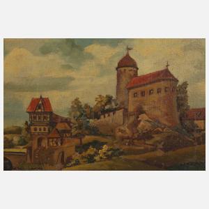 Blick auf Burg Rabenstein