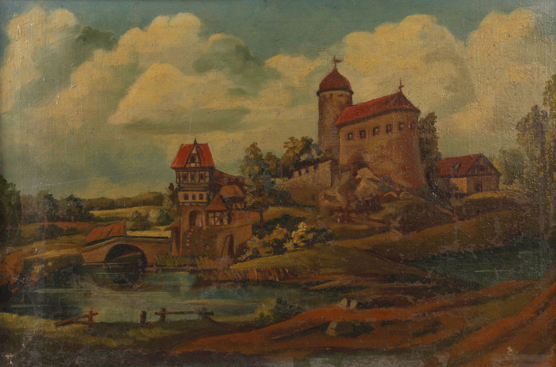 Blick auf Burg Rabenstein