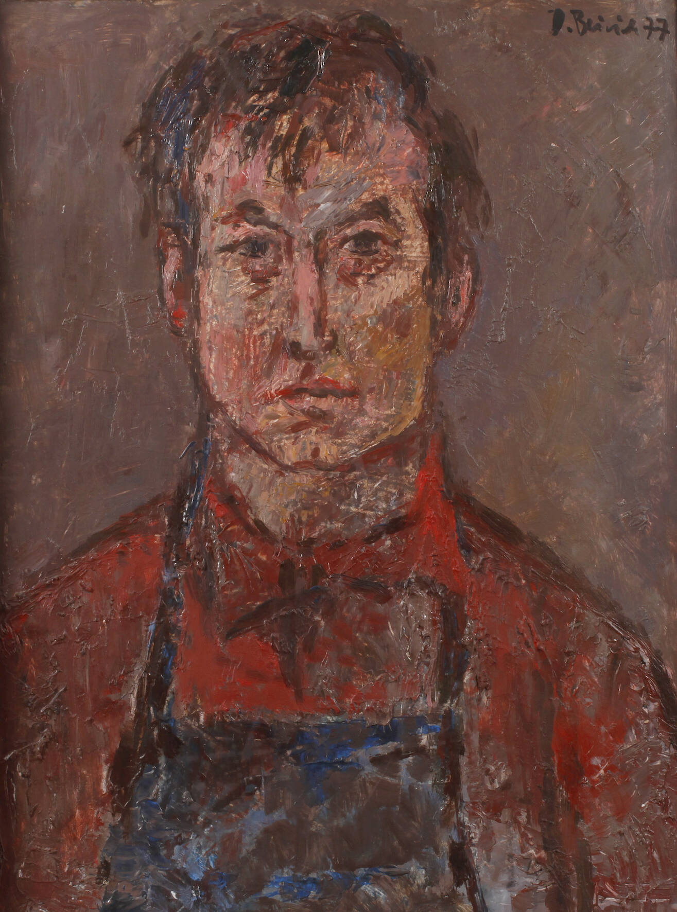 Dieter Beirich, "Selbstbildnis"