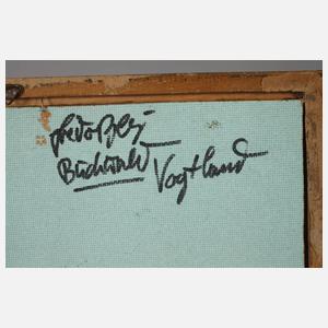 Fredo Bley, Frühlingshafte Vogtlandlandschaft