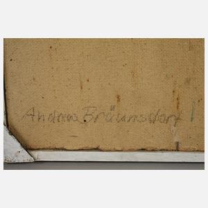 Andreas Bräunsdorf, Baustelle am Dresdner Schloss