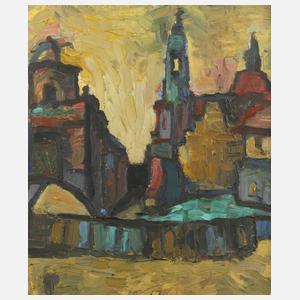 Andreas Bräunsdorf, Baustelle am Dresdner Schloss