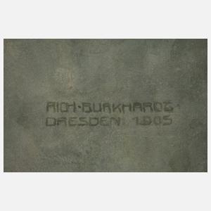 Richard Burghardt-Untermhaus, Dame mit Stock