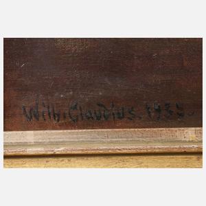 Prof. Wilhelm Claudius, Blick ins Freie