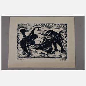 Johannes Feige, Paar Holzschnitte