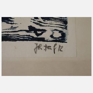 Johannes Feige, Paar Holzschnitte