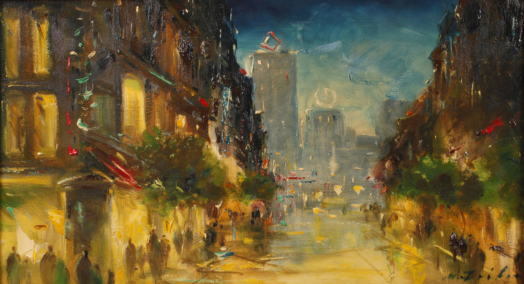 Manfred Feiler, Nachts in der Großstadt