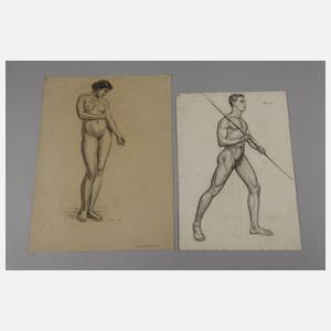 Walther Gasch, Aktzeichnungen