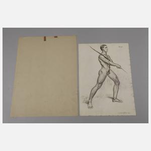 Walther Gasch, Aktzeichnungen