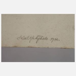 Walther Gasch, Aktzeichnungen