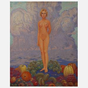 Walther Gasch, "Eva im Garten der Paradiesfrüchte"