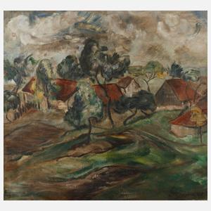 Catharina Geigenmüller, attr., Dorfansicht