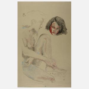 Prof. Max Klinger, Figurenstudie