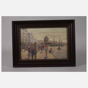 Hermann Kohlmann, Am Hafen