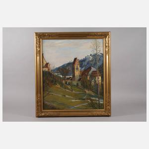 Edmund Körner, Ansicht Füssen