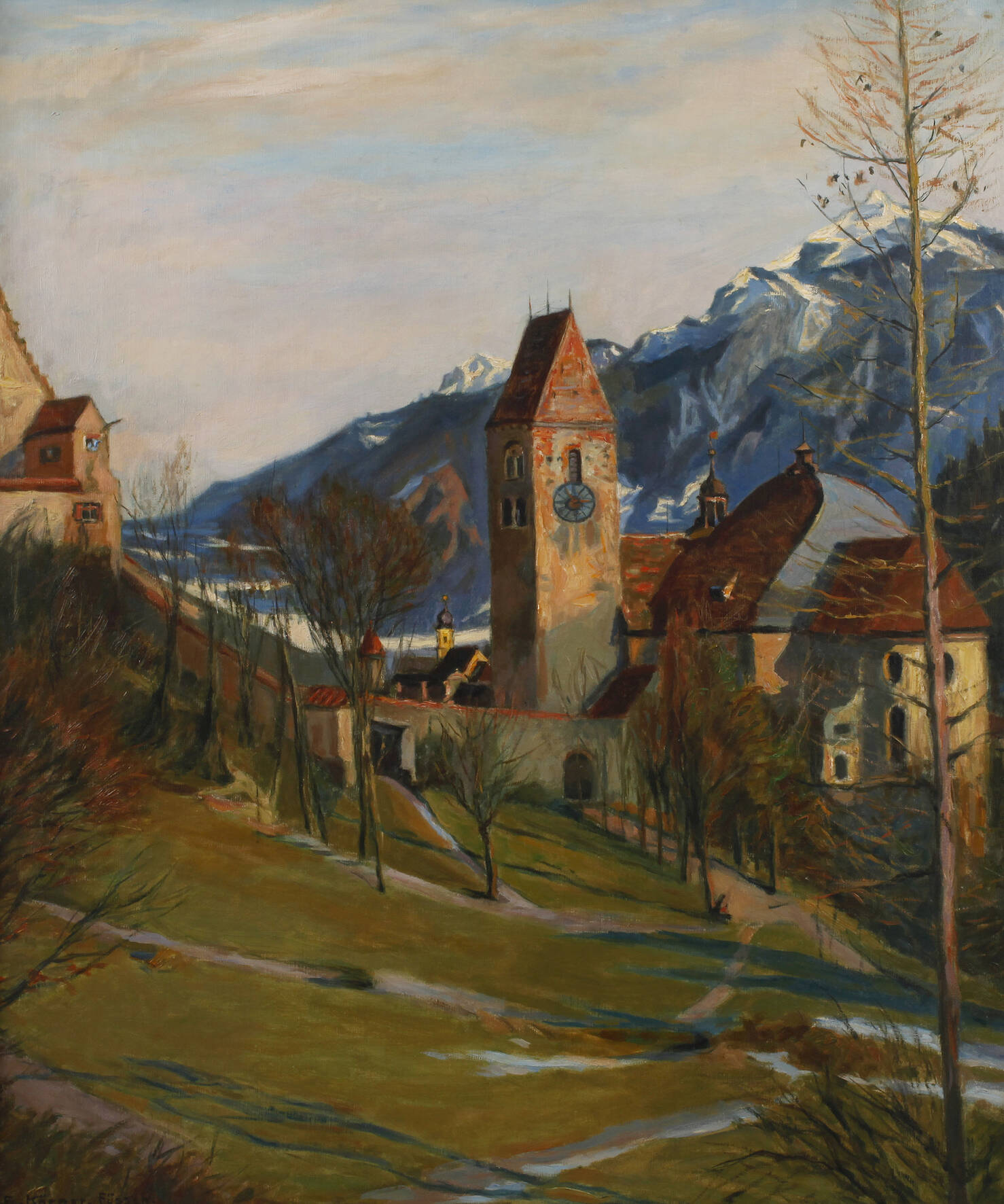 Edmund Körner, Ansicht Füssen