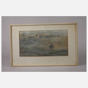 Ernst Lewinger, Neblige Landschaft