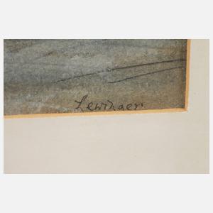 Ernst Lewinger, Neblige Landschaft