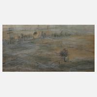 Ernst Lewinger, Neblige Landschaft111