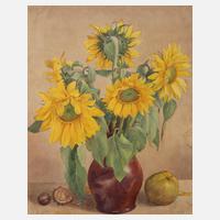 Erich Lindenau, Sonnenblumenstillleben111
