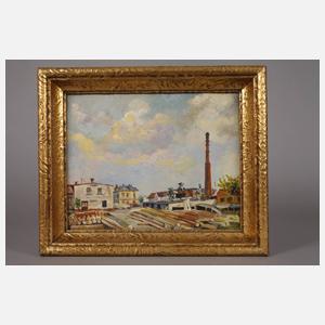 P. Ludwig, Sägewerk in Langenhessen bei Werdau