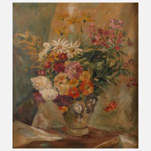 Elfriede Mäckel, Sommerblumenstillleben