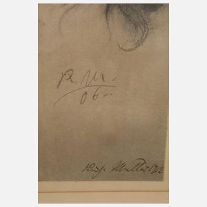 Prof. Richard Müller, Männerportrait