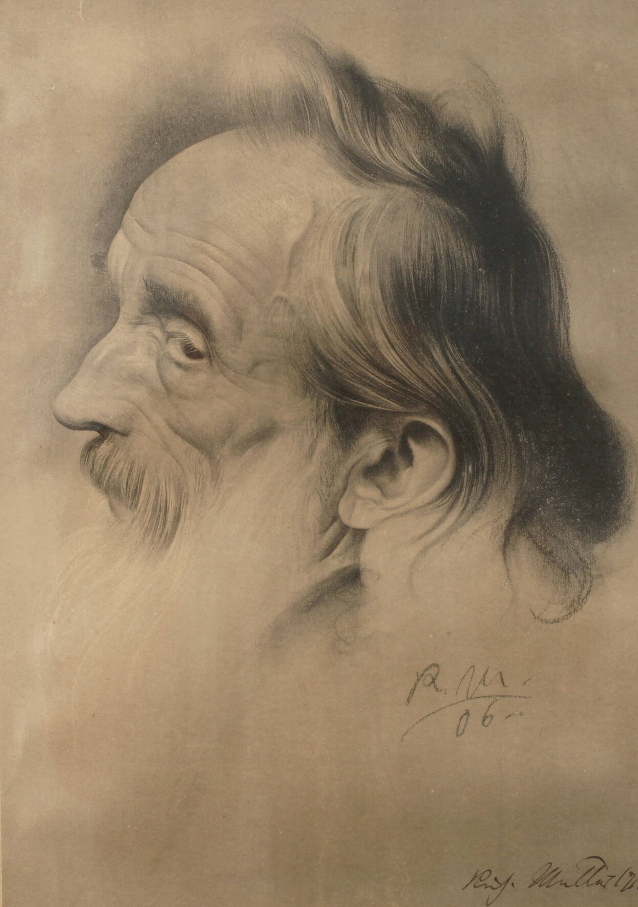 Prof. Richard Müller, Männerportrait
