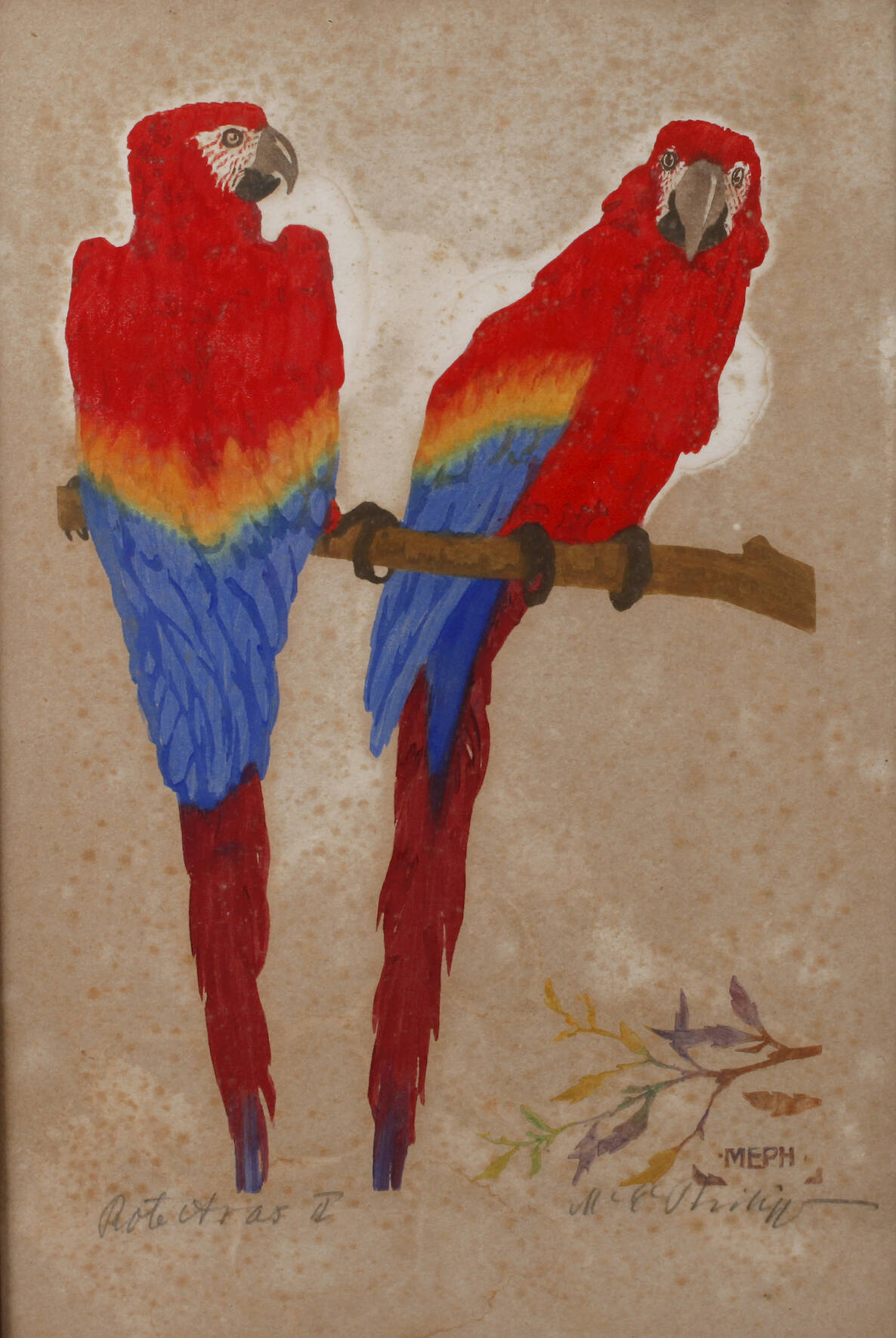 Martin Erich Philipp, "Rote Aras II"