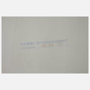 Lothar Rentsch, "In der Altstadt von Krakow"