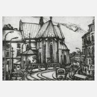 Lothar Rentsch, "In der Altstadt von Krakow"111