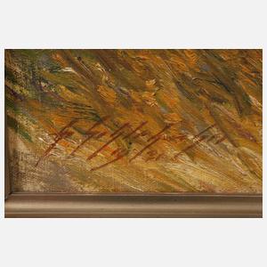 Albin Schlehahn, "Herbst bei Röttis"