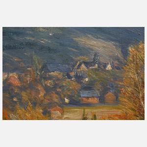 Albin Schlehahn, "Herbst bei Röttis"