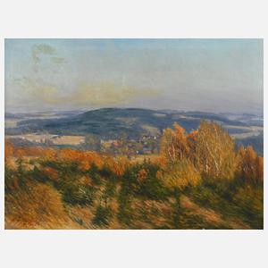 Albin Schlehahn, "Herbst bei Röttis"