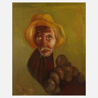 Gerhard Schöpplein, Bauer mit Kartoffeln111