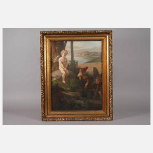 Albert Winther, attr., Amor und die Zwerge