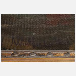 Albert Winther, attr., Amor und die Zwerge