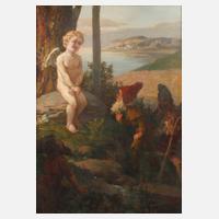 Albert Winther, attr., Amor und die Zwerge111