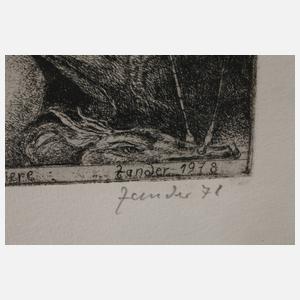 Heinz Zander, "Schutzmantelmadonna für die ..."