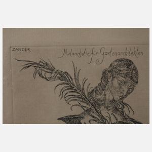 Heinz Zander, "Melancholie für Gartenarchitekten"