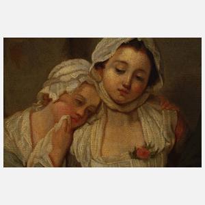 "Die Dorfbraut" von oder nach Jean-Baptiste Greuze