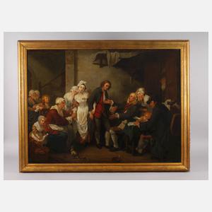 "Die Dorfbraut" von oder nach Jean-Baptiste Greuze
