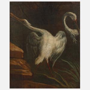 Prof. Jean-Baptise Oudry, attr., Staksende Löffler