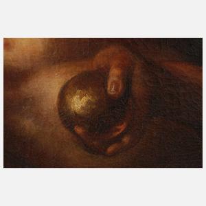 Paris mit dem Apfel der Zwietracht