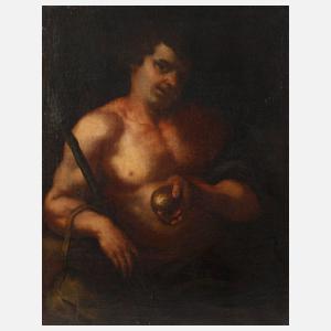 Paris mit dem Apfel der Zwietracht