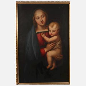 "Madonna del Granduca" nach Raffael