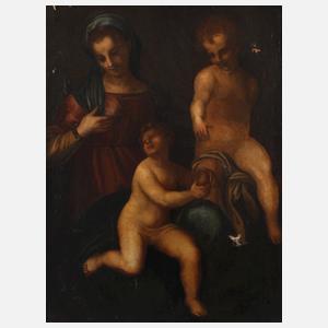 Maria mit Jesus und Johannes