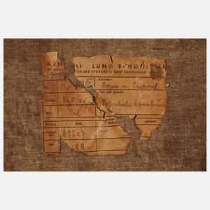 "Dame beim Hände waschen" nach Gerard ter Borch