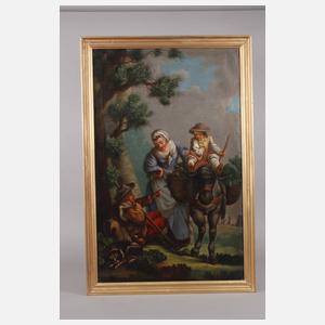 Die Gemüsehändlerin