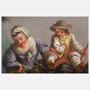 Die Gemüsehändlerin